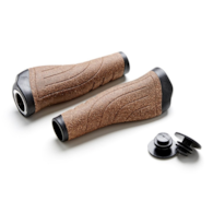 Chwyty kierownicy CLARKS CE-234-CORK, Ergonomiczne 130mm, Korkowe, Pierścień blokujący Lock-On (NEW)