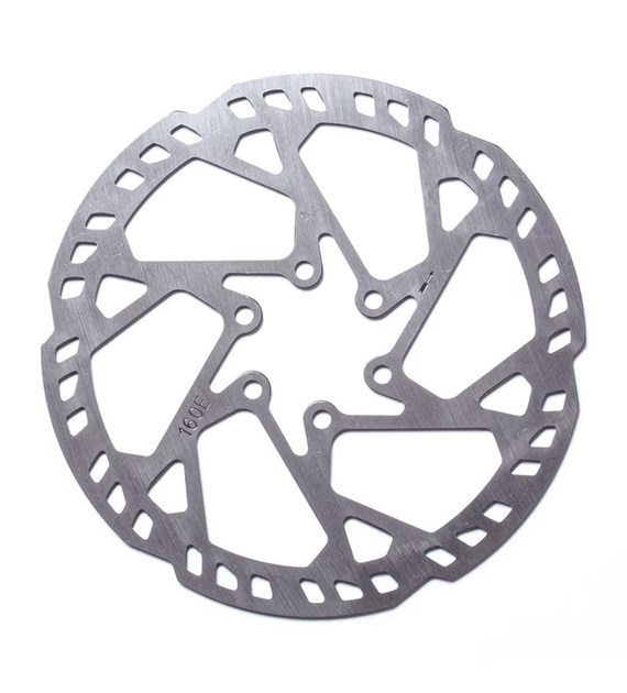 Tarcza hamulcowa e-bike CLARKS CL-01 160mm, Mocowanie IS (6 śub), Grubość 2,3mm, Srebrna (NEW 2026)