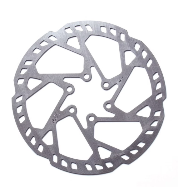 Tarcza hamulcowa e-bike CLARKS CL-01 160mm, Mocowanie IS (6 śub), Grubość 2,3mm, Srebrna (NEW 2026)