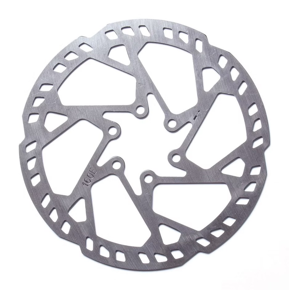 Tarcza hamulcowa e-bike CLARKS CL-01 160mm, Mocowanie IS (6 śub), Grubość 2,3mm, Srebrna (NEW 2026)