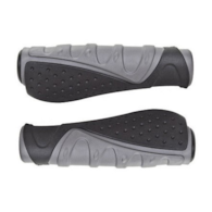 Chwyty kierownicy CLARKS CL-301, Ergonomiczne 135mm, Czarno-szare (DWZ)