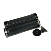 Chwyty kierownicy CLARKS CLO-309, Single Lock-On 130mm, Czarne (NEW)