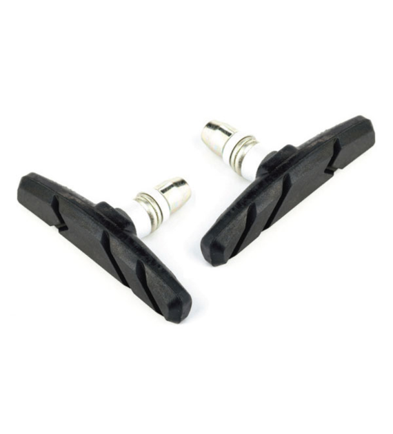 Klocki hamulcowe V-brake CLARKS CP510 MTB/HYBRID, 70mm, Warunki Suche, MTB, V-brake, Pudełko 25 par, Czarne (NEW)