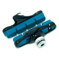 Klocki hamulcowe V-brake CLARKS CPS453-CARB ROAD, Dla Shimano, 55mm, Szosa, Do obręczy karbonowych, Niebieskie (DWZ)