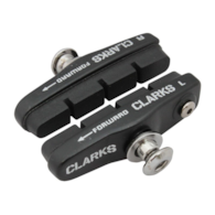 Klocki hamulcowe V-brake CLARKS CPS459 ELITE ROAD PADS, Dla Shimano/Campagnolo, 55mm, Warunki Suche, Szosa, Czarne (NEW)