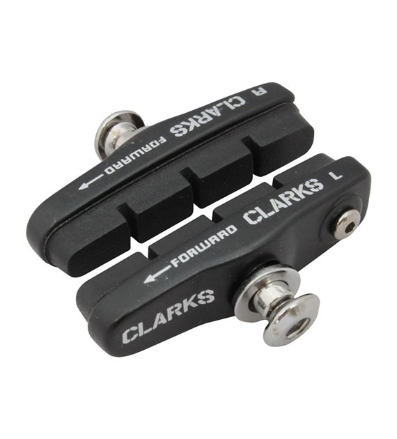 Klocki hamulcowe CLARKS CPS459 dla Campagnolo/Shimano 105SC, Ultegra, Dura-Ace, 55mm, Warunki Suche, Szosa, Czarne