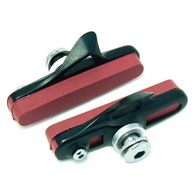 Klocki hamulcowe CLARKS CPS473-CARB dla Shimano, 55 mm, Szosa, Do obręczy karbonowych, Czerwone