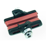 Klocki hamulcowe CLARKS CPS474-CARB dla Campagnolo, 55mm, Szosa, Do obręczy karbonowych, Czerwone (DWZ)