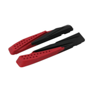 Wkładki klocków hamulcowych V-brake CLARKS CPS959R INSERTS MTB/HYBRID ELITE, 72mm, Warunki Suche i Mokre, V-brake, Mtb, Czerwono-czarne (NEW)