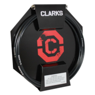 Przewód hamulca hydraulicznego CLARK'S SHIMANO (XTR 2005-2006) z końcówkami przód tył 3000mm czarny (DWZ)