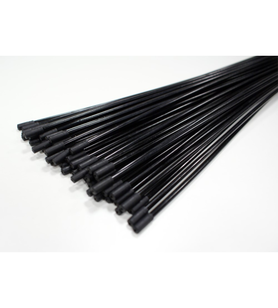 Pancerz przerzutki CLARKS SP4 z teflonem, 4mm x 300mm + 2 końcówki CX20, Czarny, Opakowanie 50 szt. (DWZ)