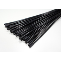 Pancerz przerzutki CLARKS SP4 z teflonem, 4mm x 600mm + 2 końcówki CX20, Czarny, Opakowanie 50 szt. (DWZ)