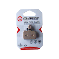 Okładziny hamulcowe CLARKS VRX811 Metaliczne, Dla SHIMANO/TEKTRO & TRP (Shimano Deore M515, M475, M525, M465, M495, Tektro Draco, Dorado, Orion, Auriga, Aquila, HDC300, TRP - Spyre, Hylex, Clarks CMD-32, S2, Clout 1) (NEW)