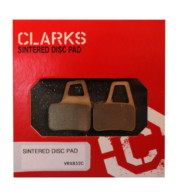 Okładziny hamulcowe CLARKS VRX832 Metaliczne, Dla HAYES (El Camino) (NEW).