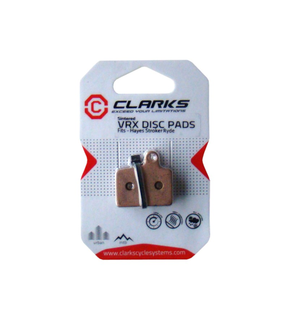 Okładziny hamulcowe CLARKS VRX843 Metaliczne, Dla HAYES (Stroker Ryde, Stroker Dyno) (NEW)