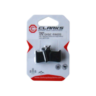 Okładziny hamulcowe CLARKS VX801 Żywiczne, Dla SHIMANO/HOPE/SRAM (Shimano Deore XT, XT M755, XT M756, XT M775, Deore/Hope Mono 4 & 5/Sram 9.0) Pudełko 20 par (NEW).