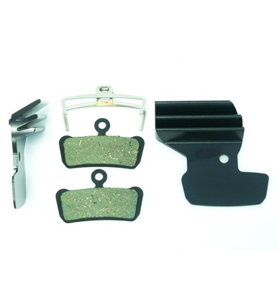 Okładziny hamulcowe CLARKS VX859 FIN Żywiczne, Dla AVID SRAM (Avid XO, Elixir 7 Trail, Elixir 9 Trail. Sram Guide), Z radiatorem odprowadzającym ciepło (NEW).