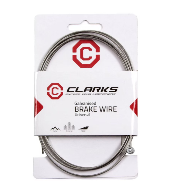 Linka hamulca CLARKS W5089, Galwanizowana Uniwersalna, 2000 x 1.5mm (NEW)