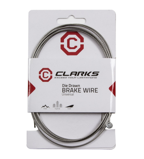 Linka hamulca CLARKS 6053-DD, Nierdzewna Ultragłdka Do MTB, 2000 x 1.5mm (NEW)