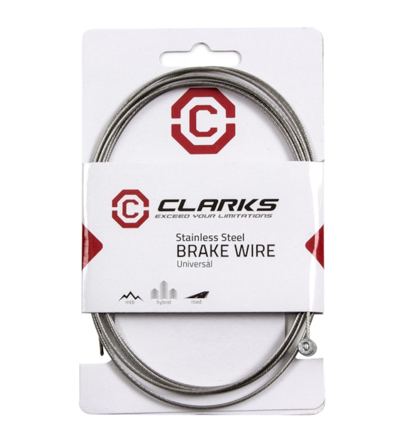 Linka hamulca CLARKS W6053, Nierdzewna Do MTB, 2000 x 1.5mm (NEW)