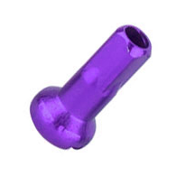 Nyple CNSPOKE AN12, Aluminiowe 14G 12mm, Fioletowe 144szt.