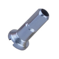 Nyple CNSPOKE BN14, Mosiężne 14G 14mm, Srebrne 144szt.