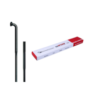 Szprychy CNSPOKE DB454 2.0-1.8-2.0 stal nierdzewna 250mm czarne + nyple 144szt.