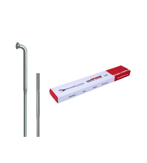 Szprychy CNSPOKE DB454 2.0-1.8-2.0 stal nierdzewna 290mm srebrne + nyple 144szt.