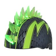 Kask dziecięcy juniorski RASKULLZ BOLT LED GREEN roz. S CHILD FS 5+ (50-54 cm) (NEW 2026)