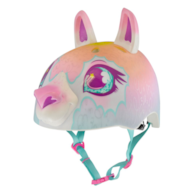 Kask dziecięcy juniorski RASKULLZ DOLLY RAINBOW roz. S (50-54 cm)
