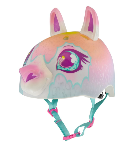 Kask dziecięcy juniorski RASKULLZ DOLLY RAINBOW roz. S (50-54 cm)