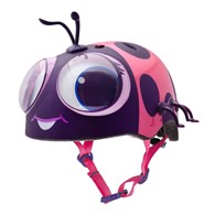 Kask dziecięcy juniorski RASKULLZ GOOGLY LADY BUG pink roz. XS TOODLER FS 3+ (48-52 cm) (NEW 2027)