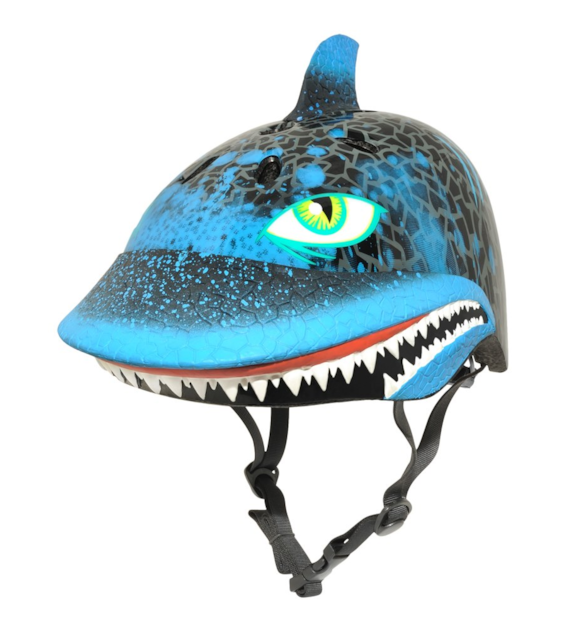 Kask dziecięcy juniorski RASKULLZ SHARK ATTAX roz. S (50-54 cm)