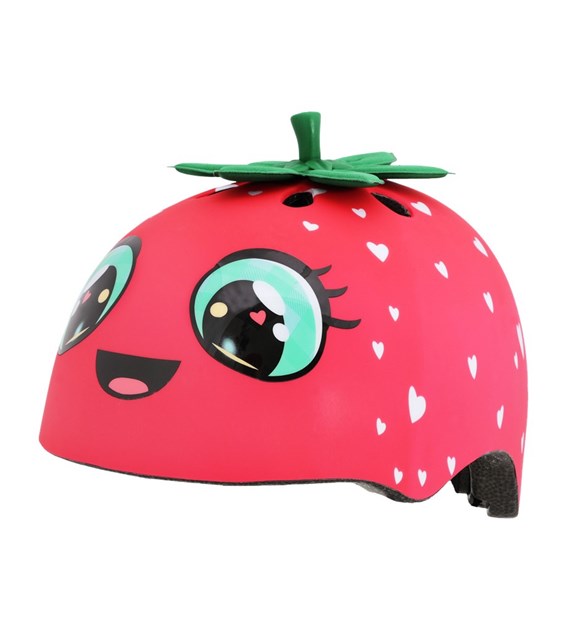 Kask dziecięcy juniorski RASKULLZ STRAWBABY roz. XS TODDLER FS 3+ (48-52 cm) (NEW 2027)