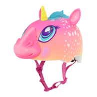 Kask dziecięcy juniorski RASKULLZ SUPER RAINBOW CORN roz. S (50-54 cm).