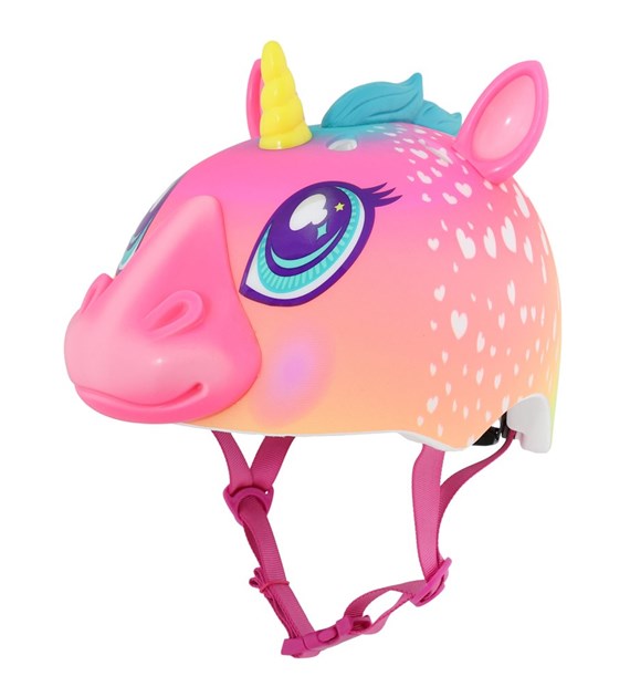 Kask dziecięcy juniorski RASKULLZ SUPER RAINBOW CORN roz. S CHILD FS 5+ (50-54 cm) (NEW 2026)