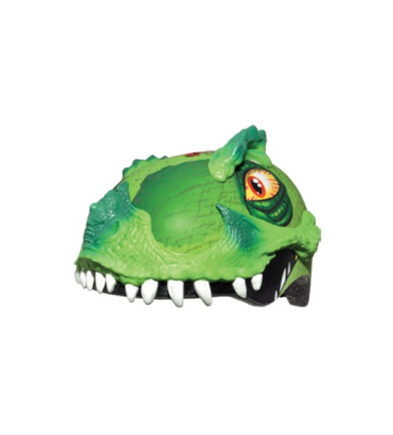 Kask dziecięcy juniorski RASKULLZ T-REX AWESOME green roz. S CHILD FS 5+ (50-54 cm) (NEW 2026)