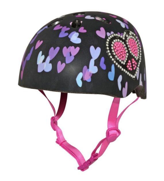Kask dziecięcy juniorski KRASH BOKEH BLING roz. M (54-58 cm)