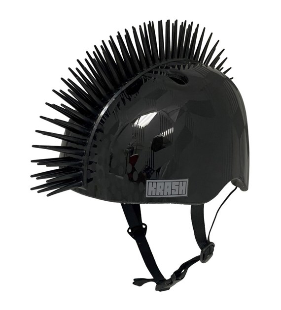 Kask dziecięcy juniorski KRASH CUBE HEART BLACK HAWK roz. M YOUTH 8+ (54-58 cm) (NEW 2026)
