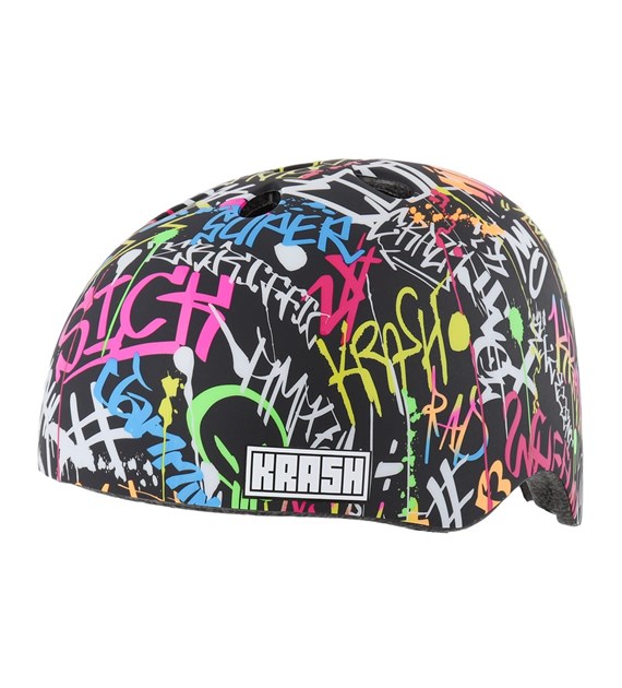Kask dziecięcy juniorski KRASH STREET WRITER POP 2D roz. M YOUTH FS 8+ (54-58 cm) (NEW 2026)