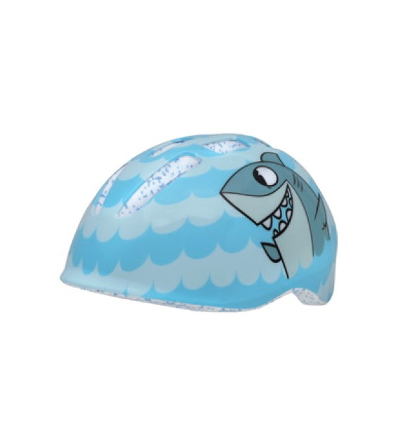 Kask dziecięcy juniorski RASKULLZ LIL BIG SHARK blue roz. XXS INFANT FS 1+ (48-52 cm) (NEW 2027)