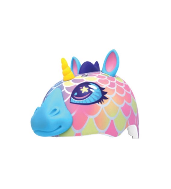 Kask dziecięcy juniorski RASKULLZ SUPER TIDE DANCER multicolor roz. S CHILD FS 5+ (50-54 cm) (NEW 2027)