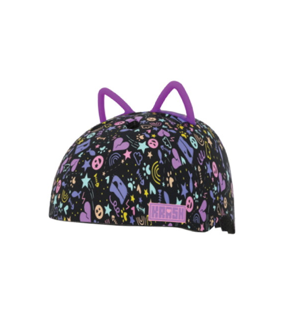 Kask dziecięcy juniorski KRASH CATITUDE 3D roz. M (54-58 cm) (NEW)