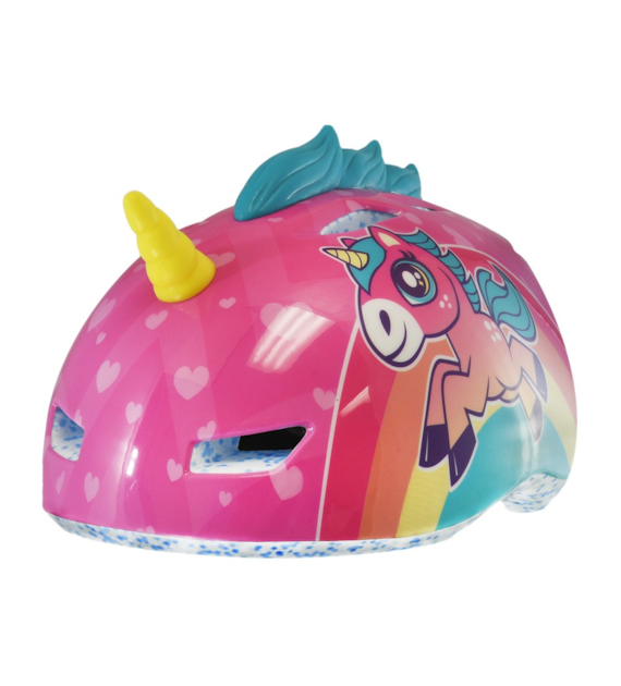 Kask dziecięcy juniorski RASKULLZ UNICORN 3D roz. XXS (48-52 cm).