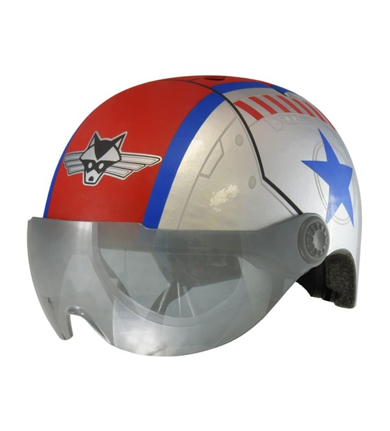 Kask dziecięcy juniorski RASKULLZ FLYING ACE roz. S CHILD FS 5+ (50-54 cm) (NEW 2025)