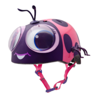 Kask dziecięcy juniorski RASKULLZ GOOGLY LADY BUG roz. XS (48-52 cm)