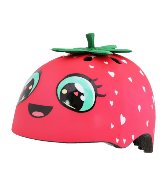 Kask dziecięcy juniorski RASKULLZ STRAWBABY roz. XS (48-52 cm)