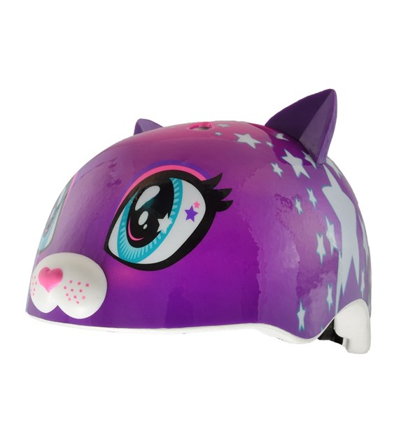 Kask dziecięcy juniorski RASKULLZ STAR KITTY roz. S CHILD FS 5+ (50-54 cm) (NEW 2025)