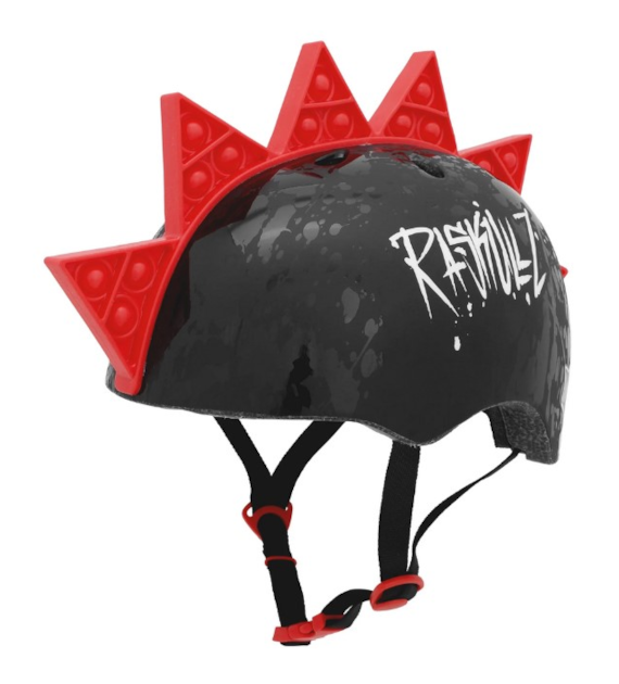 Kask dziecięcy juniorski RASKULLZ POP SPLAT roz. S CHILD FS 5+ (50-54 cm).