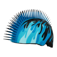 Kask dziecięcy juniorski RASKULLZ FLAME HAWK roz. S (50-54 cm)